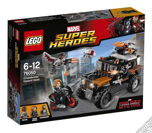 Lego 76050 - Marvel Super Heroes - Captain America Movie Set 2 gioco di Lego