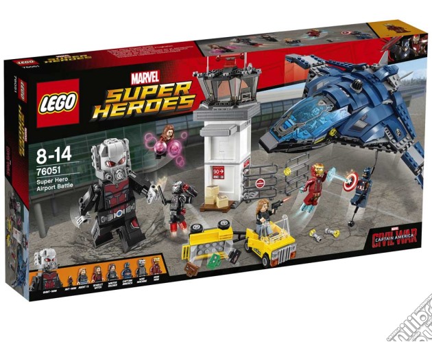 Lego 76051 - Marvel Super Heroes - Captain America Movie Set 3 gioco di Lego
