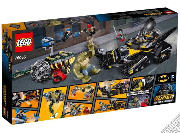 Lego 76055 - Dc Comics Super Heroes - Batman - Duello Nelle Fogne Con Killer Croc gioco