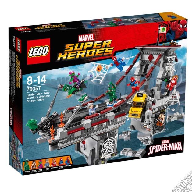 Lego 76057 - Marvel Super Heroes - Spider-Man - La Battaglia Sul Ponte Dei Web Warriors gioco