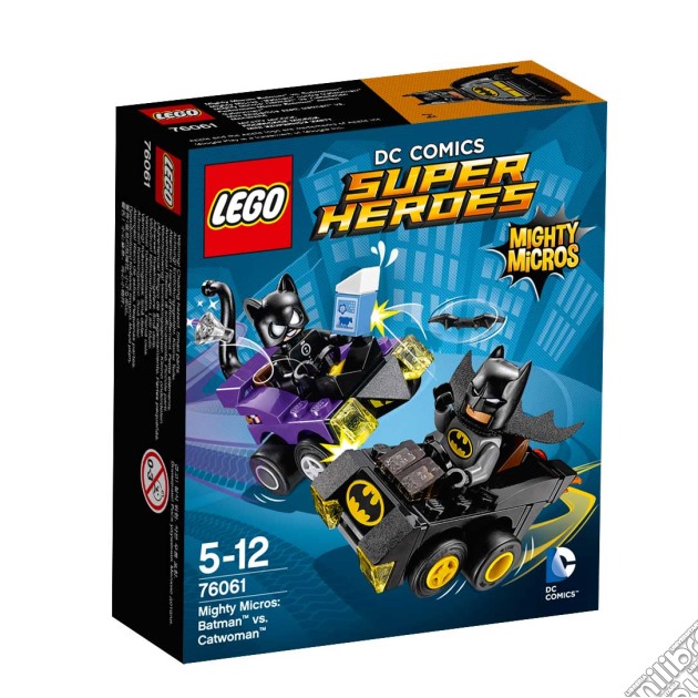 Lego 76061 - Dc Comics Super Heroes - Mighty Micros - Batman Contro Catwoman gioco di Lego