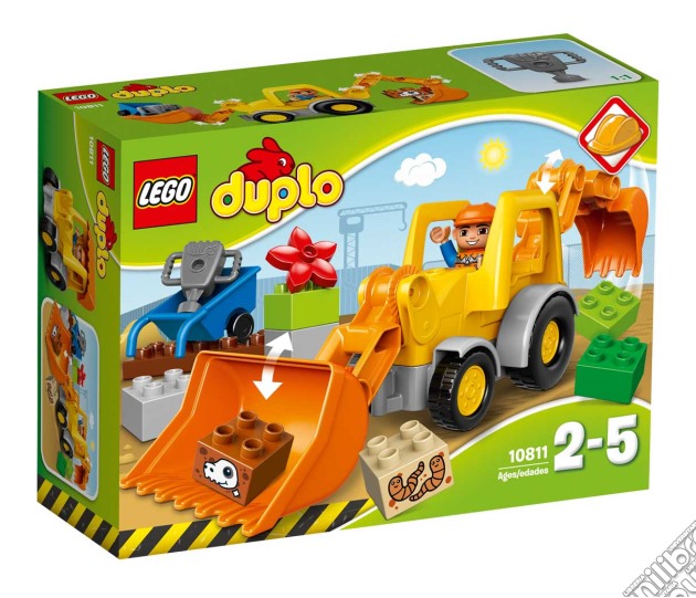 Lego 10811 - Duplo - Scavatrice Da Cantiere gioco