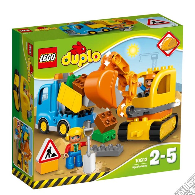 Lego 10812 - Duplo - Camion E Scavatrice Cingolata gioco