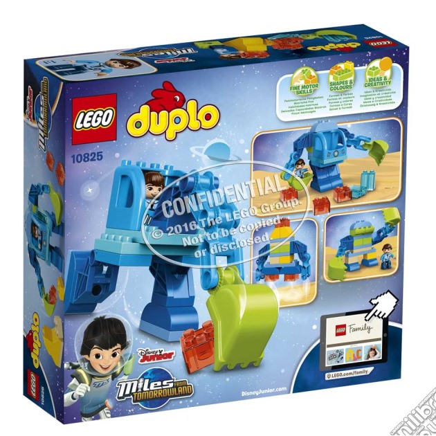 Lego 10825 - Duplo - Miles Dal Futuro - L'Esoscheletro Di Miles gioco di Lego