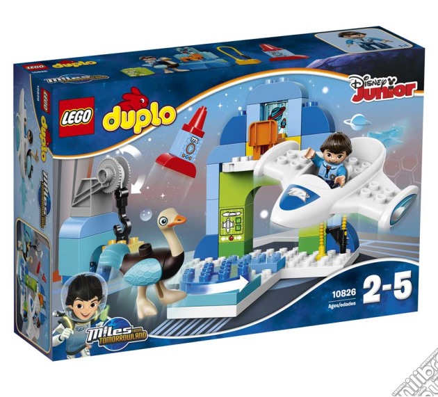 Lego 10826 - Duplo - Miles Dal Futuro - L'Hangar Stellare Di Miles gioco di Lego