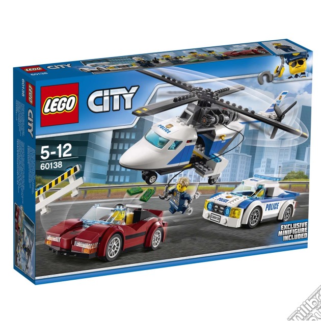 Lego 60138 - City - Polizia - Inseguimento Ad Alta Velocita' gioco