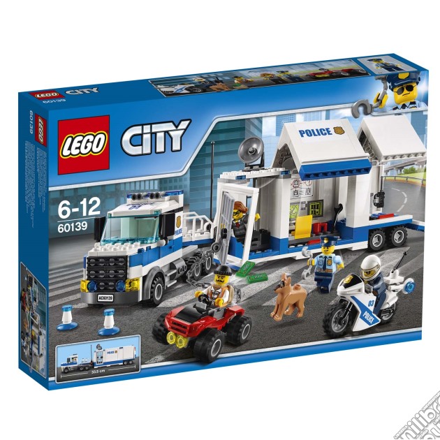 Lego City 60139 | Polizia - Centro Di Comando Mobile gioco
