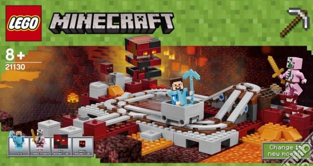Lego 21130 - Minecraft - La Ferrovia Del Nether gioco