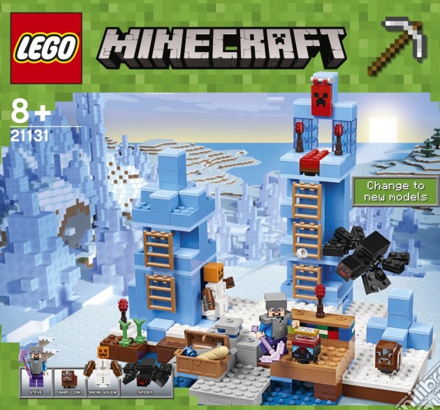 Lego 21131 - Minecraft - Le Punte Di Ghiaccio gioco