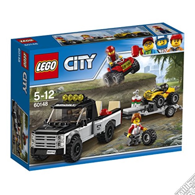 Lego 60148 - City - Team Da Corsa Del Fuoristrada gioco