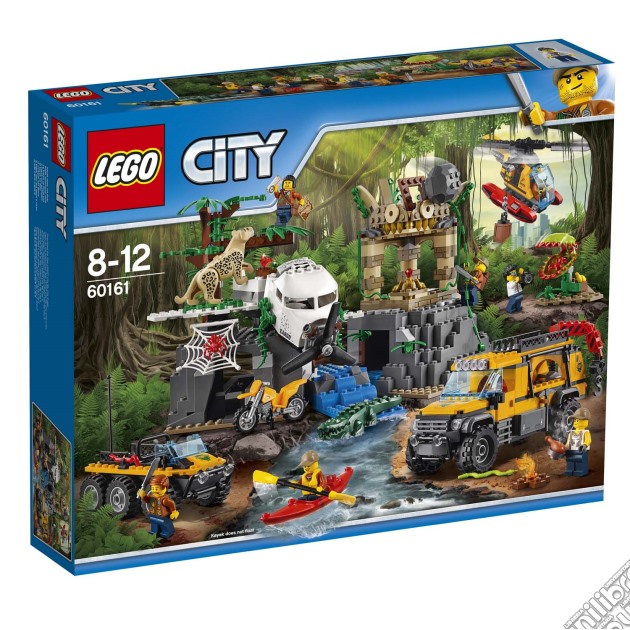 Lego City 60161 | Sito Di Esplorazione Nella Giungla gioco di Lego