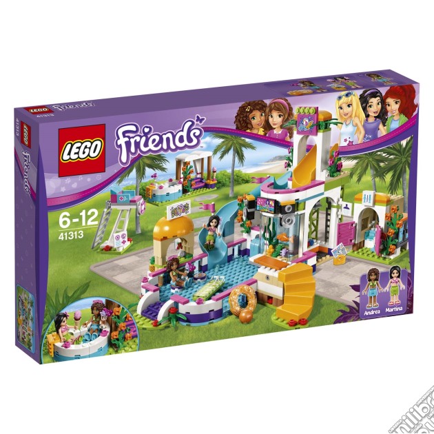 Lego 41313 - Friends - La Piscina All'Aperto Di Heartlake gioco