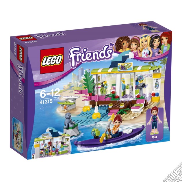 Lego 41315 - Friends - Il Surf Shop Di Heartlake gioco di Lego