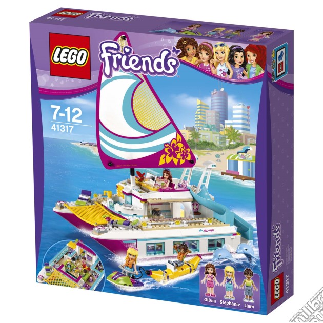Lego 41317 - Friends - Il Catamarano gioco di Lego