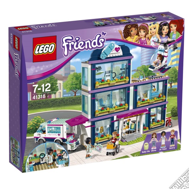 Lego 41318 - Friends - L'Ospedale Di Heartlake gioco di Lego