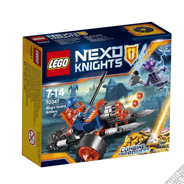 Lego 70347 - Nexo Knights - Artiglieria Della Guardia Reale gioco
