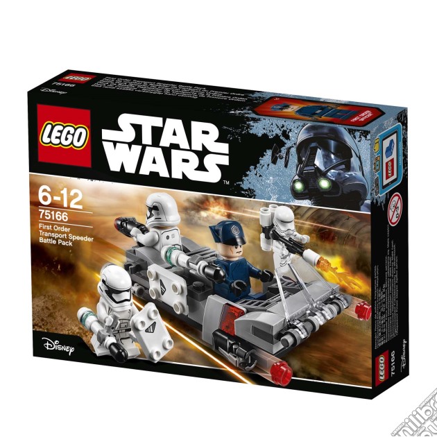 Lego 75166 - Star Wars - Battle Pack Speeder Da Trasporto Del Primo Ordine gioco di Lego