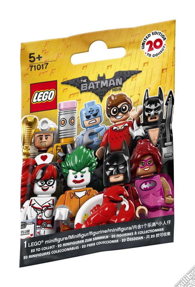Dc Comics: Lego 71017 - Minifigures Collezione The Lego Batman Movie - Bustina gioco di LEGO