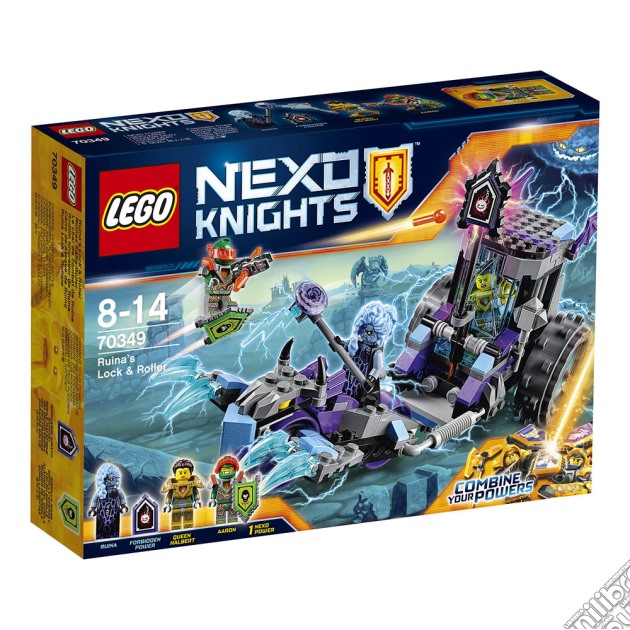 Lego 70349 - Nexo Knights - Lock & Roller Di Ruina gioco