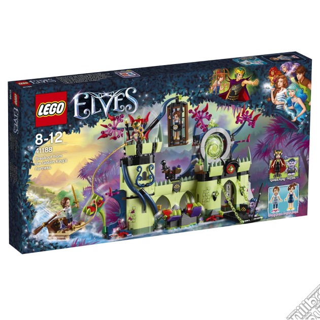 Lego 41188 - Elves - Evasione Dalla Fortezza Del Re Dei Goblin gioco di Lego