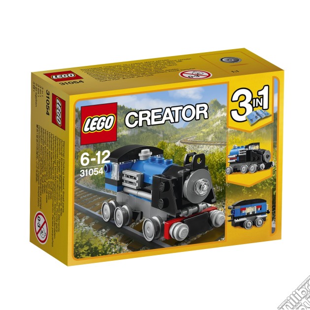 Lego 31054 - Creator - Locomotiva Blu gioco