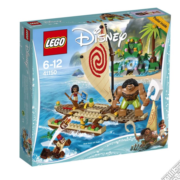 Lego 41150 - Duplo - Principesse Disney - Il Viaggio Sull’'Oceano Di Vaiana gioco