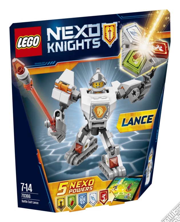 Lego 70366 - Nexo Knights - Ultimate Knights - Lance Da Battaglia gioco
