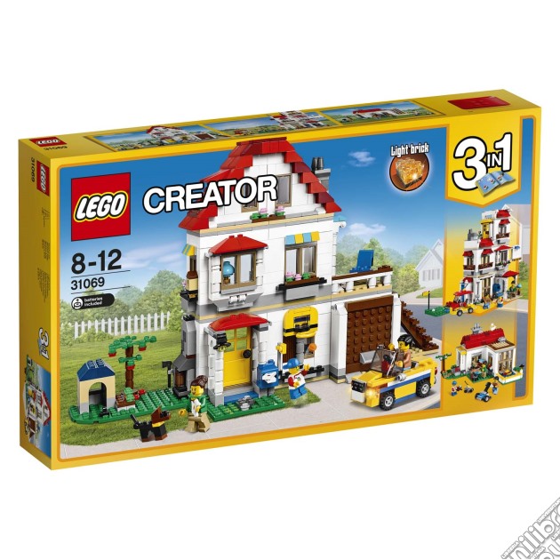 Lego 31069 - Creator - Villetta Familiare Modulabile gioco di Lego