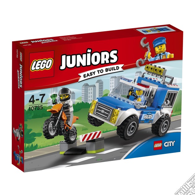 Lego 10735 - Juniors - Inseguimento Sul Fuoristrada Della Polizia gioco
