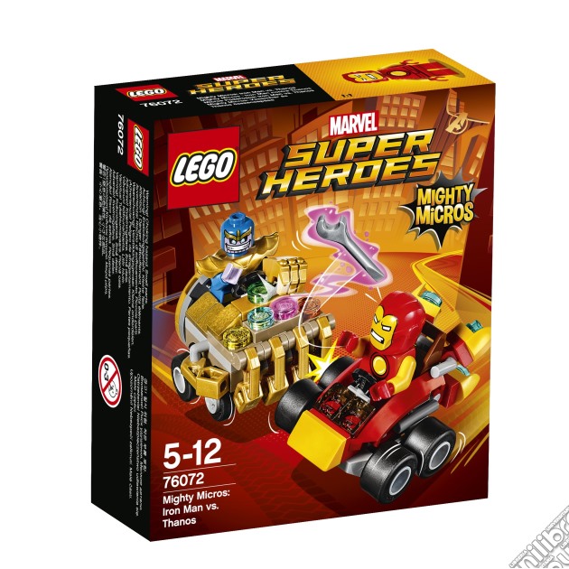 Lego 76072 - Marvel Super Heroes - Mighty Micros - Iron Man Contro Thanos gioco