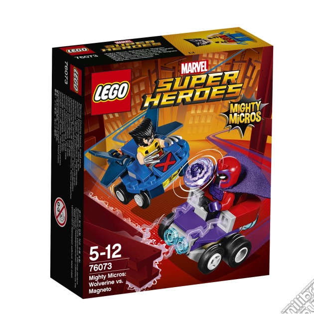Lego 76073 - Marvel Super Heroes - Mighty Micros - Wolverine Contro Magneto gioco