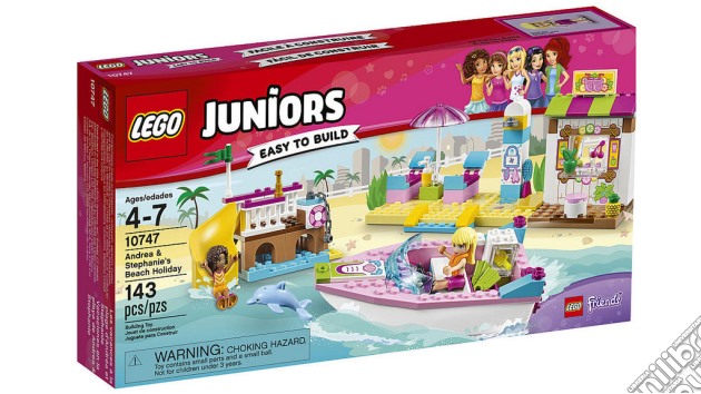 Lego 10747 - Juniors - Vacanze Al Mare gioco