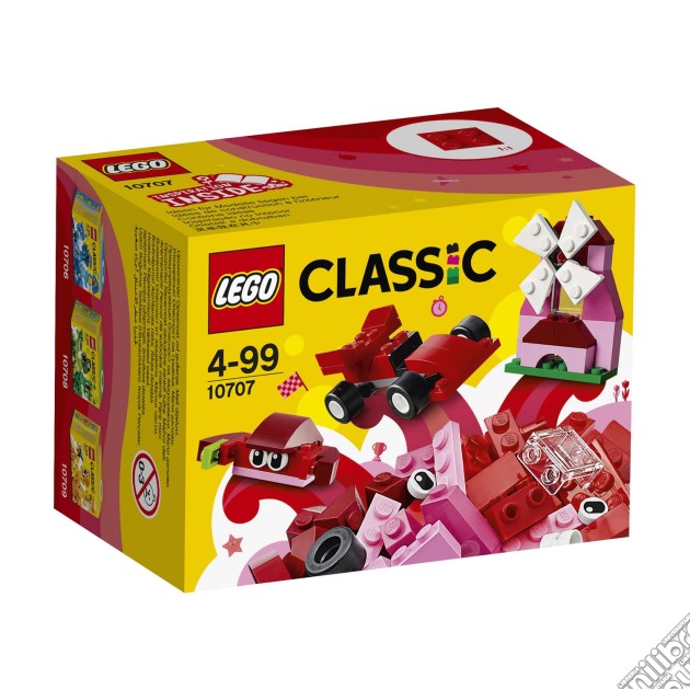 Lego 10707 - Classic - Scatola Della Creativita' Rossa gioco