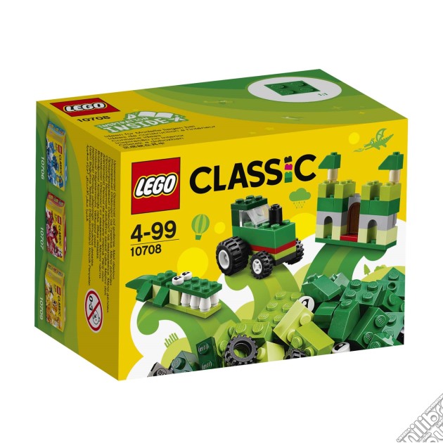 Lego 10708 - Classic - Scatola Della Creativita' Verde gioco
