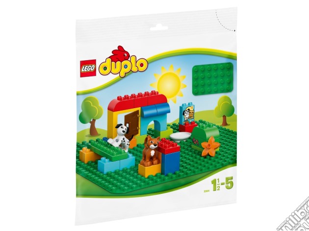 Lego 2304 - Duplo - Base Verde gioco di Lego