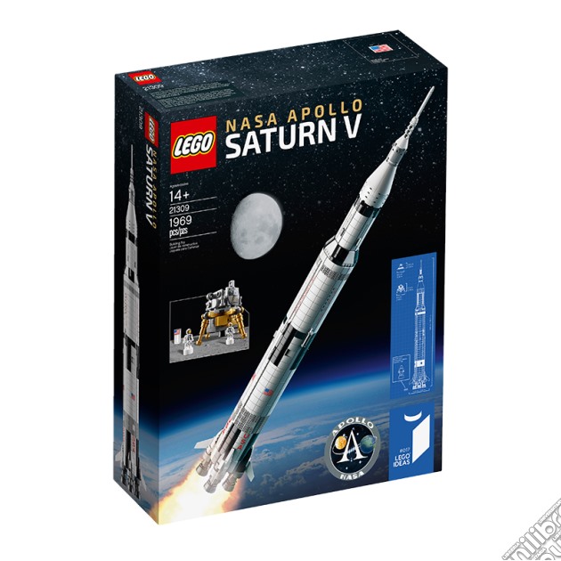 Lego 21309 | Lego Ideas | Apollo 11 Saturn-V gioco di Lego