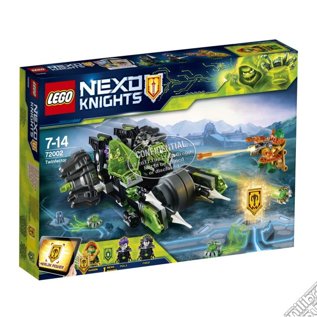 Lego 72002 - Nexo Knights - Twinfector gioco di Lego