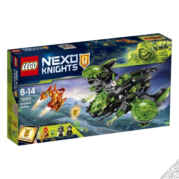 Lego 72003 - Nexo Knights - Attentatore Berserkir gioco di Lego