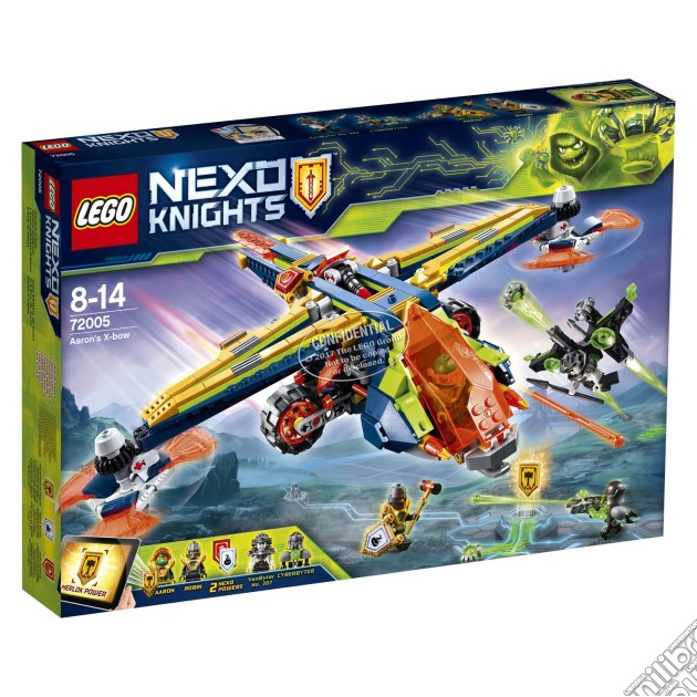 Lego 72005 - Nexo Knights - X-Bow Di Aaron gioco di Lego
