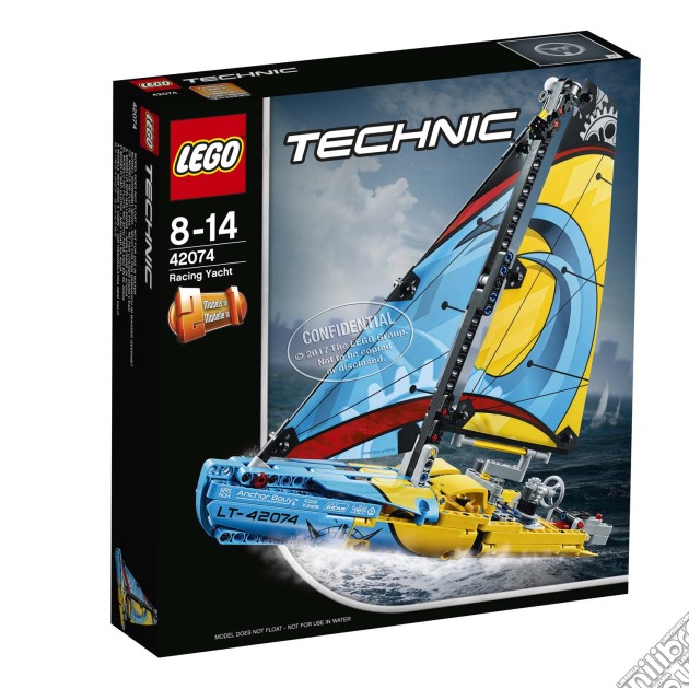 LEGO Technic: Yacht da gara gioco di LEGO