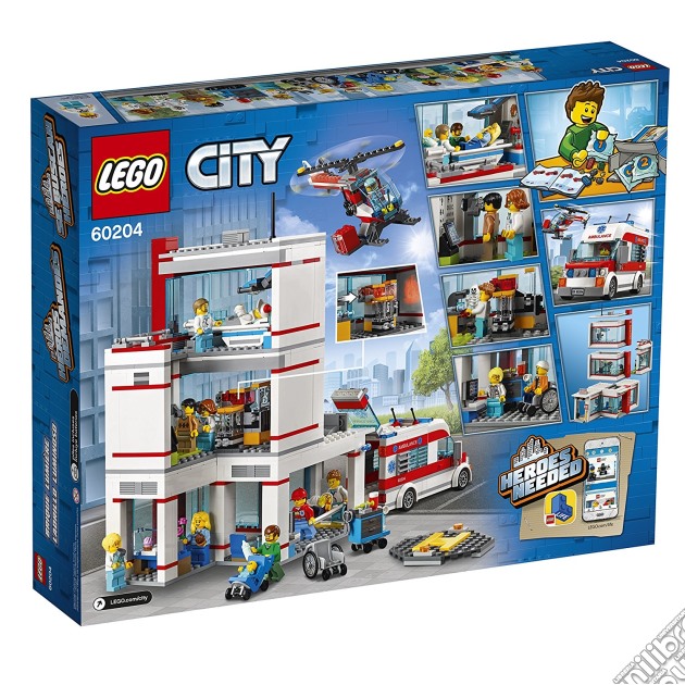 Lego City 60204 | Ospedale gioco di Lego