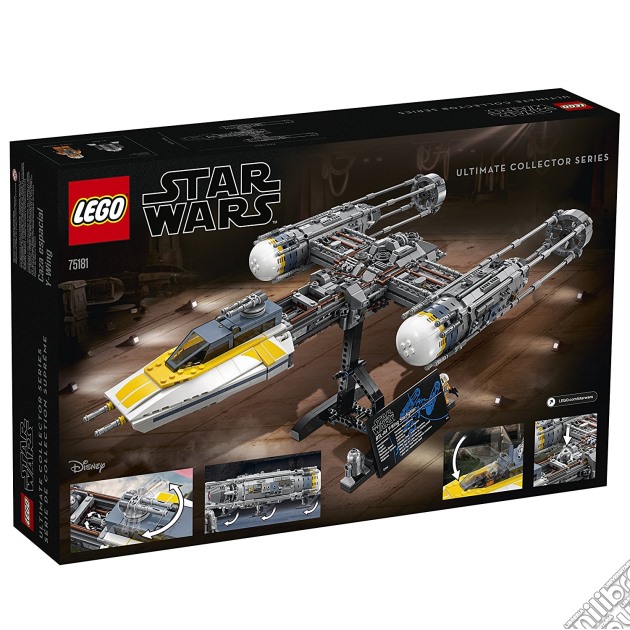 Lego 75181 - Star Wars - Y-Wing Starfighter gioco di Lego