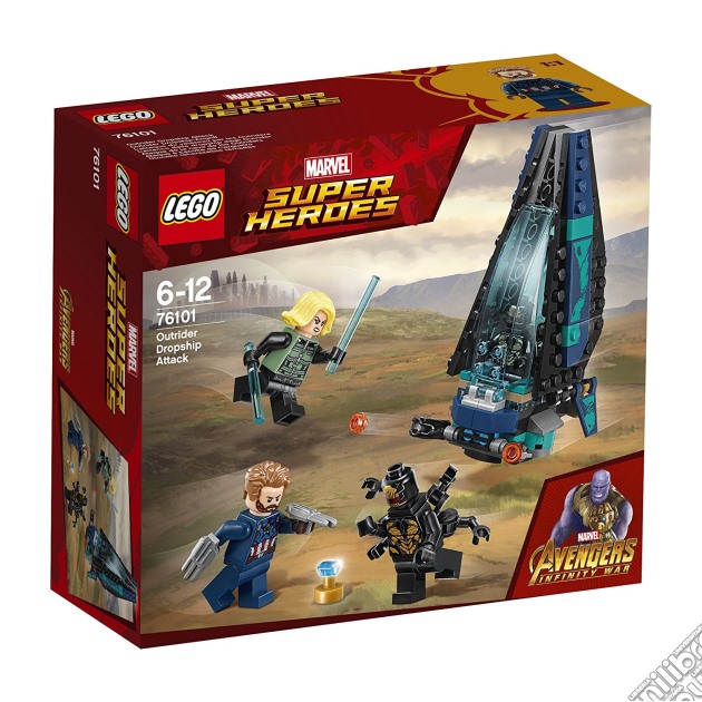 LEGO Super Heroes: Attacco Dropship gioco di LEGO