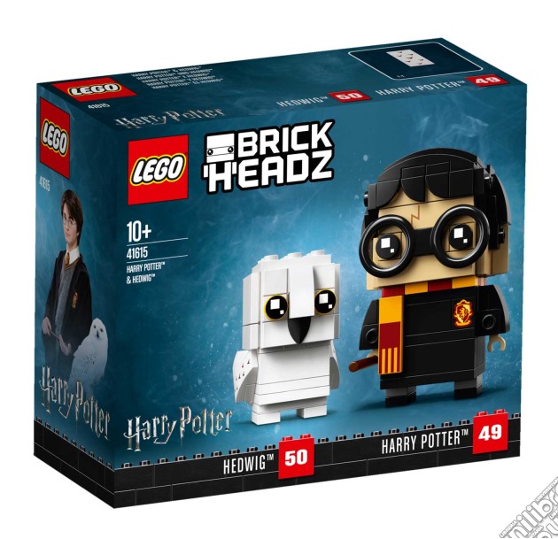 Lego 41615 | Brickheadz | Harry Potter - Harry E Edvige gioco di Lego
