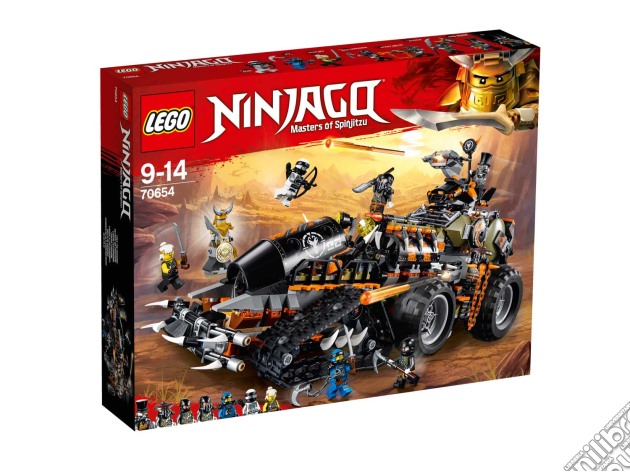 Lego 70654 - Ninjago - Turbo-Cingolato gioco di Lego