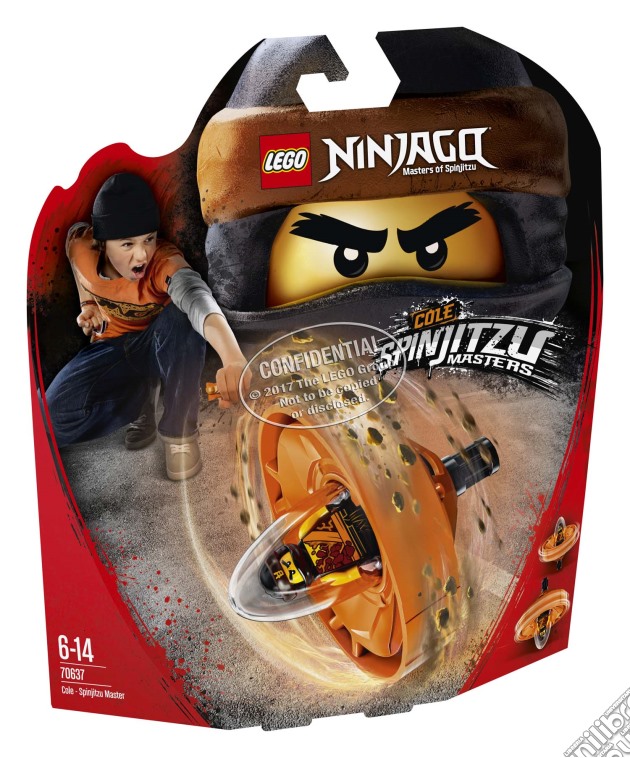 LEGO Ninjago: Cole - Maestro Spinjitzu gioco di LEGO