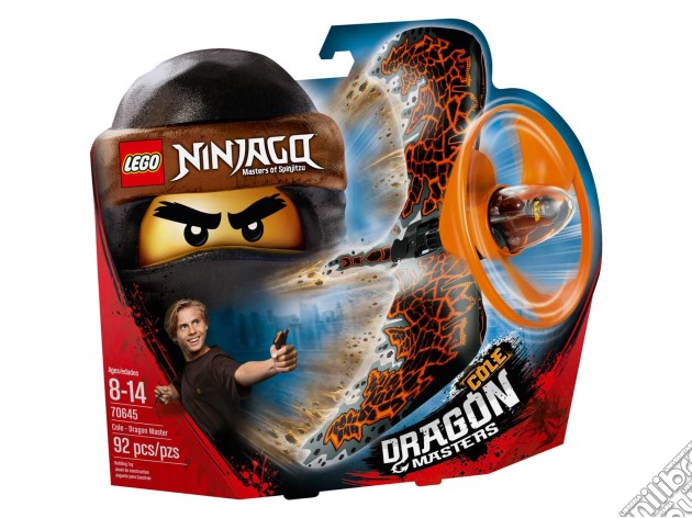 Lego 70645 - Ninjago - Cole - Maestro Dragone gioco di Lego
