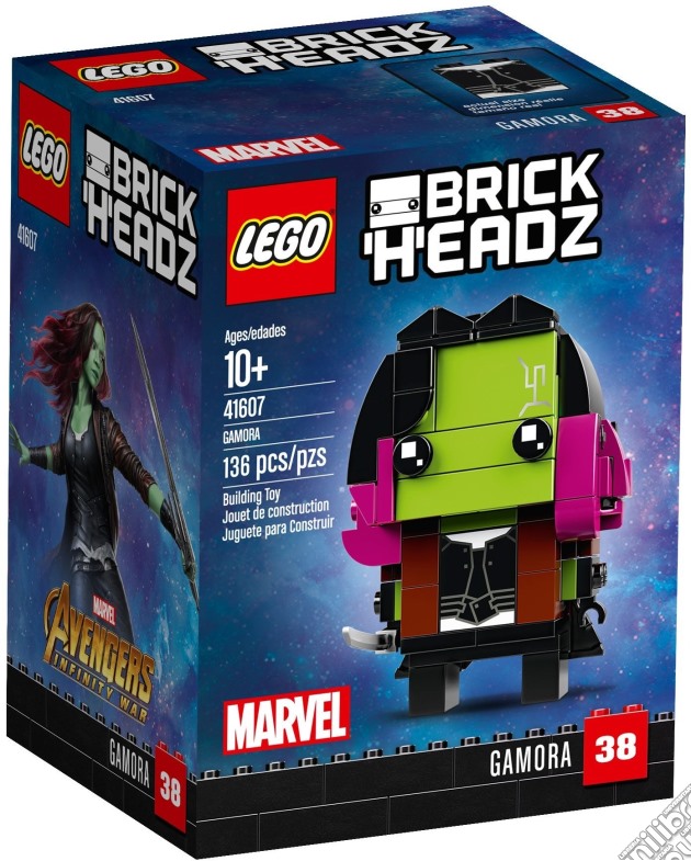 Lego 41607 - Brickheadz - I/50041607 Avengers gioco di Lego