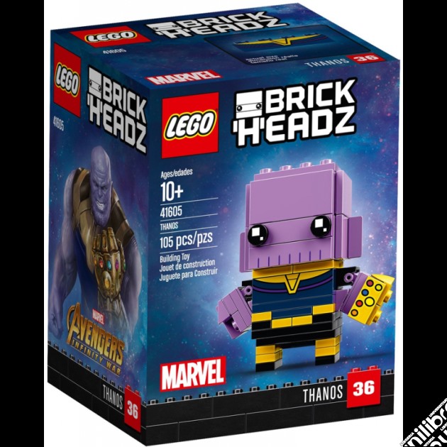 Lego 41605 - Brickheadz - I/50041605 Avengers gioco di Lego