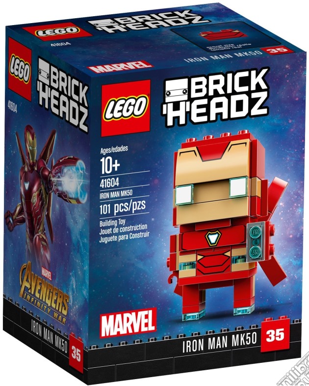 Lego 41604 - Brickheadz - I/50041604 Avengers gioco di Lego